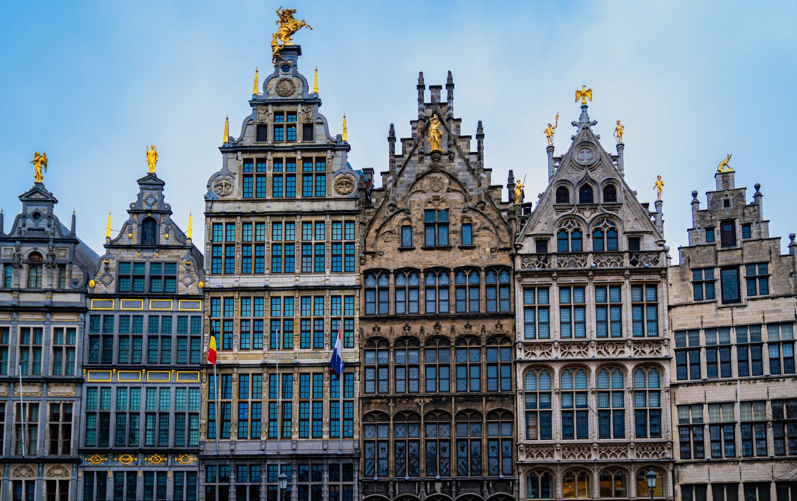 Antwerp Belgium de grote markt (the big market)