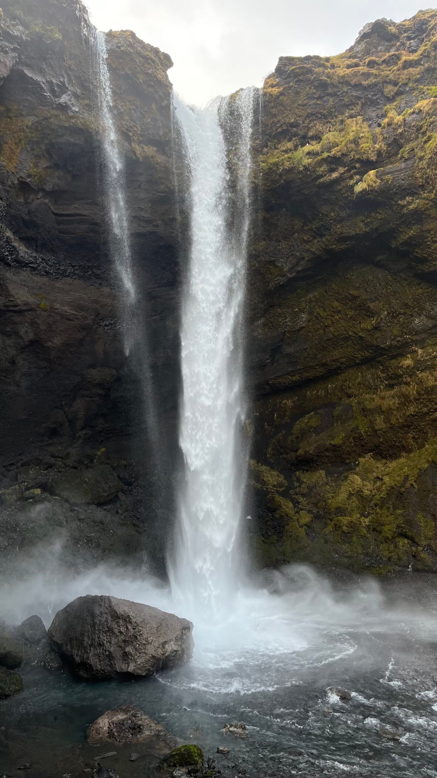 Iceland waterfall